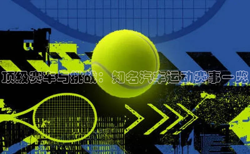 顶级赛车与挑战：知名汽车运动赛事一览